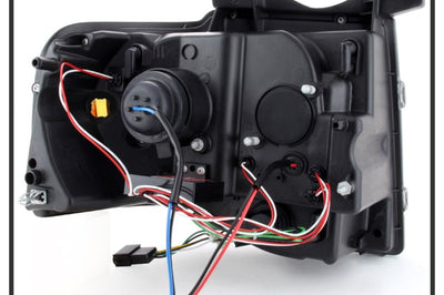 SPYDER Spyder Ford Expedition 07-13 Projector Headlights Light Tube DRL Chrm PRO-YD-FE07-LTDRL-C - Lights