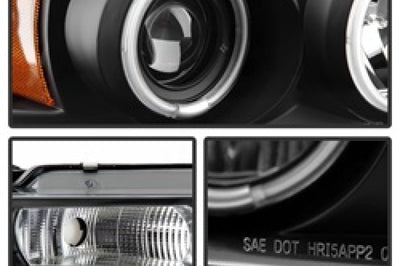 SPYDER Spyder Ford F150 04-08 Projector Headlights Version 2 CCFL Halo LED Blk PRO-YD-FF15004-CCFL-G2-BK - Lights