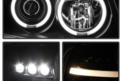 SPYDER Spyder Ford F150 04-08 Projector Headlights Version 2 CCFL Halo LED Blk PRO-YD-FF15004-CCFL-G2-BK - Lights
