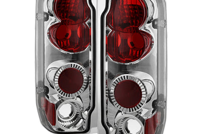 SPYDER Spyder Ford F150 87-96/Ford Bronco 88-96 Euro Style Tail Lights Chrome ALT-YD-FF15089-C