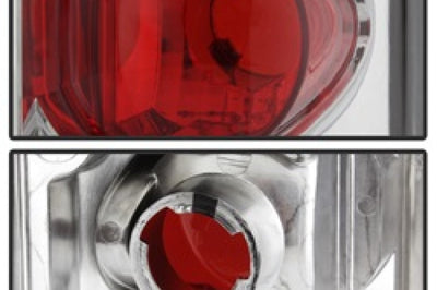 SPYDER Spyder Ford F150 87-96/Ford Bronco 88-96 Euro Style Tail Lights Chrome ALT-YD-FF15089-C