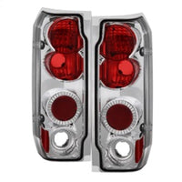 SPYDER Spyder Ford F150 87-96/Ford Bronco 88-96 Euro Style Tail Lights Chrome ALT-YD-FF15089-C
