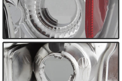 SPYDER Spyder Ford F150 87-96/Ford Bronco 88-96 Euro Style Tail Lights Chrome ALT-YD-FF15089-C