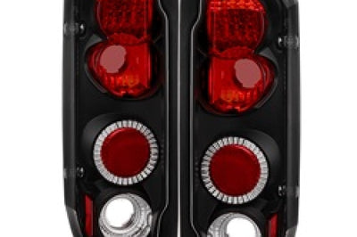SPYDER Spyder Ford F150 87-96/Ford Bronco 88-96 Euro Style Tail Lights Black ALT-YD-FF15089-BK