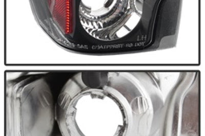 SPYDER Spyder Ford F150 87-96/Ford Bronco 88-96 Euro Style Tail Lights Black ALT-YD-FF15089-BK
