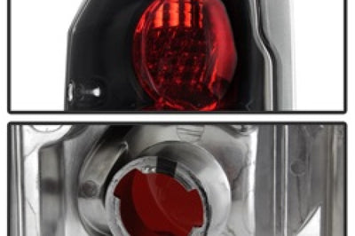 SPYDER Spyder Ford F150 87-96/Ford Bronco 88-96 Euro Style Tail Lights Black ALT-YD-FF15089-BK
