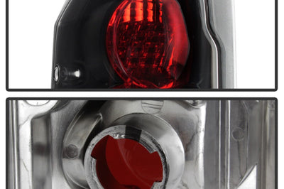 SPYDER Spyder Ford F150 87-96/Ford Bronco 88-96 Euro Style Tail Lights Black ALT-YD-FF15089-BK