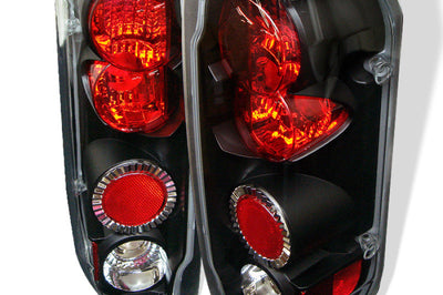 SPYDER Spyder Ford F150 87-96/Ford Bronco 88-96 Euro Style Tail Lights Black ALT-YD-FF15089-BK