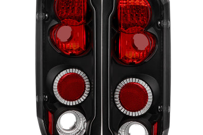 SPYDER Spyder Ford F150 87-96/Ford Bronco 88-96 Euro Style Tail Lights Black ALT-YD-FF15089-BK