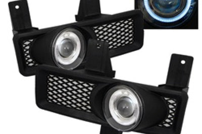 SPYDER Spyder Ford F150 97-98/F250 LD 97-98 Halo Projector Fog Lights w/swch Clear FL-P-FF15097-HL
