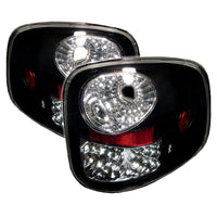 SPYDER Spyder Ford F150 Flareside 97-03 LED Tail Lights Black ALT-YD-FF15097FS-LED-BK
