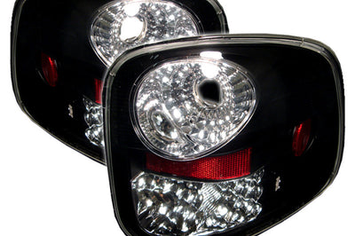 SPYDER Spyder Ford F150 Flareside 97-03 LED Tail Lights Black ALT-YD-FF15097FS-LED-BK