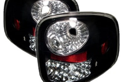 SPYDER Spyder Ford F150 Flareside 97-03 LED Tail Lights Black ALT-YD-FF15097FS-LED-BK