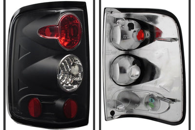 SPYDER Spyder Ford F150 side 04-08 (Not Fit Heritage & SVT)Euro Tail Lights Blk ALT-YD-FF15004-BK