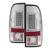 SPYDER Spyder Ford F150 side 97-03/F250/350/450 Super Duty 99-07 LED Tail Lights Chrm ALT-YD-FF15097-LED-C