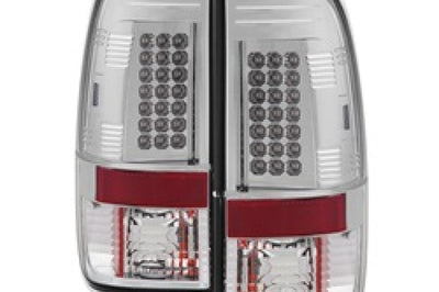 SPYDER Spyder Ford F150 side 97-03/F250/350/450 Super Duty 99-07 LED Tail Lights Chrm ALT-YD-FF15097-LED-C
