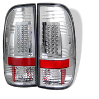 SPYDER Spyder Ford F150 side 97-03/F250/350/450 Super Duty 99-07 LED Tail Lights Chrm ALT-YD-FF15097-LED-C