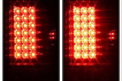 SPYDER Spyder Ford F150 side 97-03/F250/350 Duty 99-07 LED Tail Lights Red Clear ALT-YD-FF15097-LED-RC