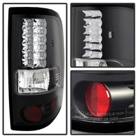 SPYDER Spyder Ford F150 Styleside 04-08 (Not Fit Heritage & SVT)LED Tail Lights Black ALT-YD-FF15004-LED-BK