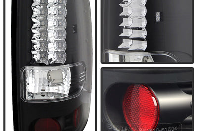 SPYDER Spyder Ford F150 Styleside 04-08 (Not Fit Heritage & SVT)LED Tail Lights Black ALT-YD-FF15004-LED-BK