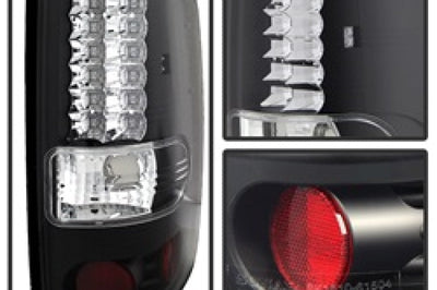 SPYDER Spyder Ford F150 Styleside 04-08 (Not Fit Heritage & SVT)LED Tail Lights Black ALT-YD-FF15004-LED-BK
