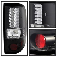 SPYDER Spyder Ford F150 Styleside 04-08 (Not Fit Heritage & SVT)LED Tail Lights Black ALT-YD-FF15004-LED-BK