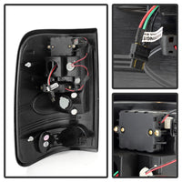 SPYDER Spyder Ford F150 Styleside 04-08 (Not Fit Heritage & SVT)LED Tail Lights Black ALT-YD-FF15004-LED-BK