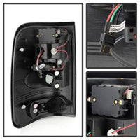 SPYDER Spyder Ford F150 Styleside 04-08 (Not Fit Heritage & SVT)LED Tail Lights Black ALT-YD-FF15004-LED-BK