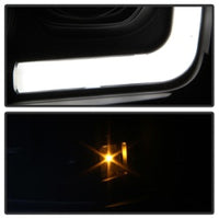 SPYDER Spyder Ford F250/350/450 05-07 Projector Headlights - Light Bar DRL LED - Black PRO-YD-FS05V2-LB-BK - Lights