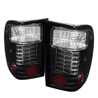 SPYDER Spyder Ford Ranger 01-05 LED Tail Lights Black ALT-YD-FR98-LED-BK