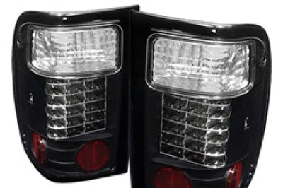 SPYDER Spyder Ford Ranger 01-05 LED Tail Lights Black ALT-YD-FR98-LED-BK