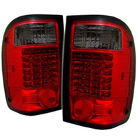 SPYDER Spyder Ford Ranger 01-05 LED Tail Lights Red Smoke ALT-YD-FR98-LED-RS