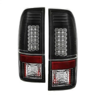 SPYDER Spyder Ford Super Duty 08-15 LED Tail Lights Black ALT-YD-FS07-LED-BK