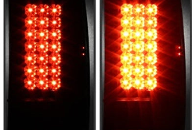SPYDER Spyder Ford Super Duty 08-15 LED Tail Lights Black ALT-YD-FS07-LED-BK