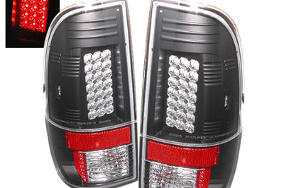 SPYDER Spyder Ford Super Duty 08-15 LED Tail Lights Black ALT-YD-FS07-LED-BK