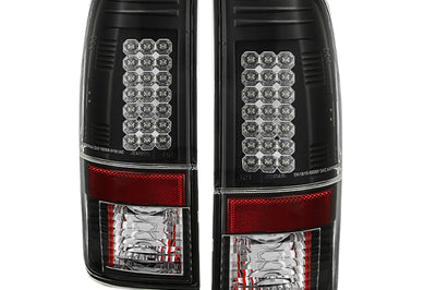 SPYDER Spyder Ford Super Duty 08-15 LED Tail Lights Black ALT-YD-FS07-LED-BK