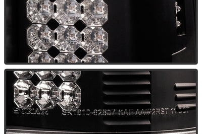 SPYDER Spyder Ford Super Duty 08-15 LED Tail Lights Black ALT-YD-FS07-LED-BK