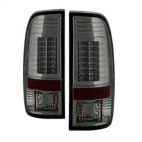 SPYDER Spyder Ford Super Duty 08-15 Version 2 LED Tail Lights Smoke ALT-YD-FS07-LED-G2-SM