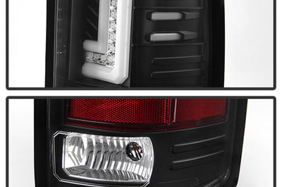 SPYDER Spyder GMC Sierra 14-16 LED Tail Lights Black ALT-YD-GS14-LBLED-BK