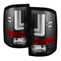 SPYDER Spyder GMC Sierra 14-16 LED Tail Lights Black ALT-YD-GS14-LBLED-BK