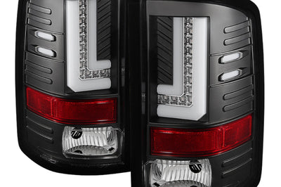 SPYDER Spyder GMC Sierra 14-16 LED Tail Lights Black ALT-YD-GS14-LBLED-BK