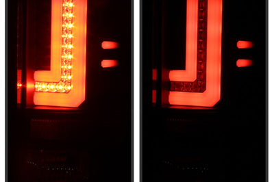 SPYDER Spyder GMC Sierra 14-16 LED Tail Lights Black ALT-YD-GS14-LBLED-BK