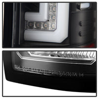 SPYDER Spyder GMC Sierra 14-16 LED Tail Lights Black ALT-YD-GS14-LBLED-BK