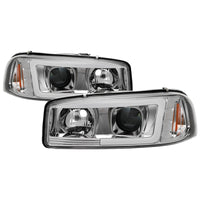 SPYDER Spyder GMC Sierra 1500/2500/3500 99-06 V2 Projector Headlights - DRL - Chrome PRO-YD-CDE00V2-LB-C - Lights