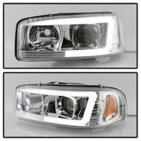 SPYDER Spyder GMC Sierra 1500/2500/3500 99-06 V2 Projector Headlights - DRL - Chrome PRO-YD-CDE00V2-LB-C - Lights