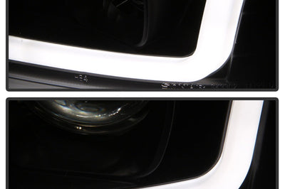 SPYDER Spyder GMC Sierra 1500/2500/3500 99-06 V2 Projector Headlights - DRL - Black PRO-YD-CDE00V2-LB-BK - Lights