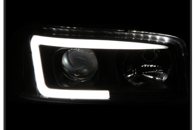 SPYDER Spyder GMC Sierra 1500/2500/3500 99-06 V2 Projector Headlights - DRL - Black PRO-YD-CDE00V2-LB-BK - Lights
