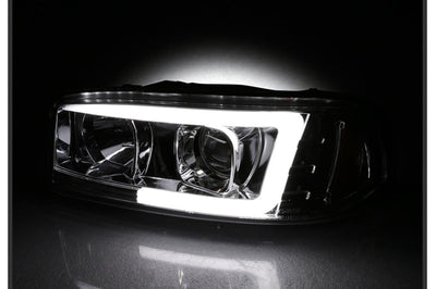 SPYDER Spyder GMC Sierra 1500/2500/3500 99-06 V2 Projector Headlights - DRL - Chrome PRO-YD-CDE00V2-LB-C - Lights