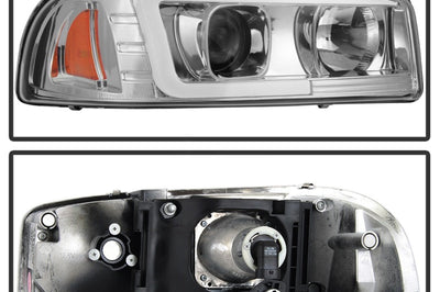 SPYDER Spyder GMC Sierra 1500/2500/3500 99-06 V2 Projector Headlights - DRL - Chrome PRO-YD-CDE00V2-LB-C - Lights