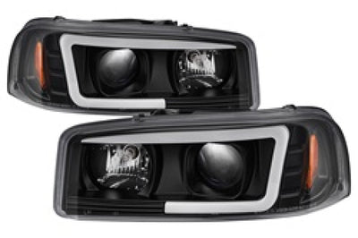 SPYDER Spyder GMC Sierra 1500/2500/3500 99-06 V2 Projector Headlights - DRL - Black PRO-YD-CDE00V2-LB-BK - Lights